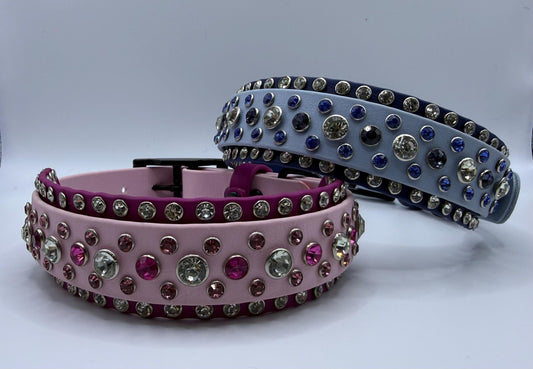 Crystal dog collar