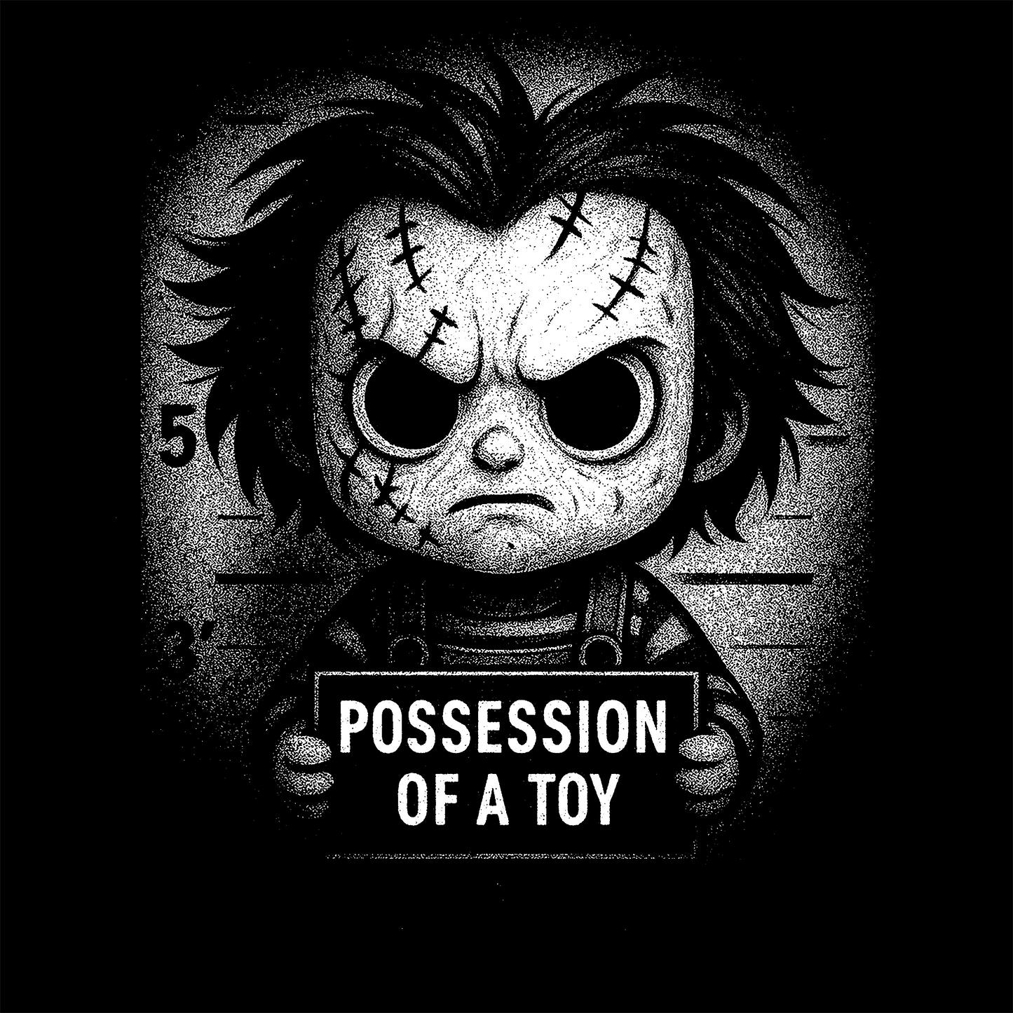 Horror Movie Slate Coasters – Cute Mugshots & Classic Horror Villains