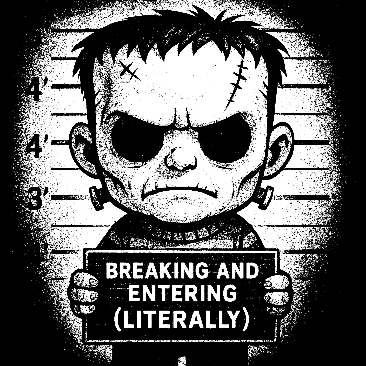 Horror Movie Slate Coasters – Cute Mugshots & Classic Horror Villains