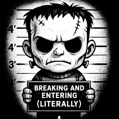 Horror Movie Slate Coasters – Cute Mugshots & Classic Horror Villains
