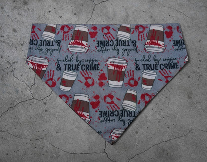 Spooky Slip on Dog Bandannas
