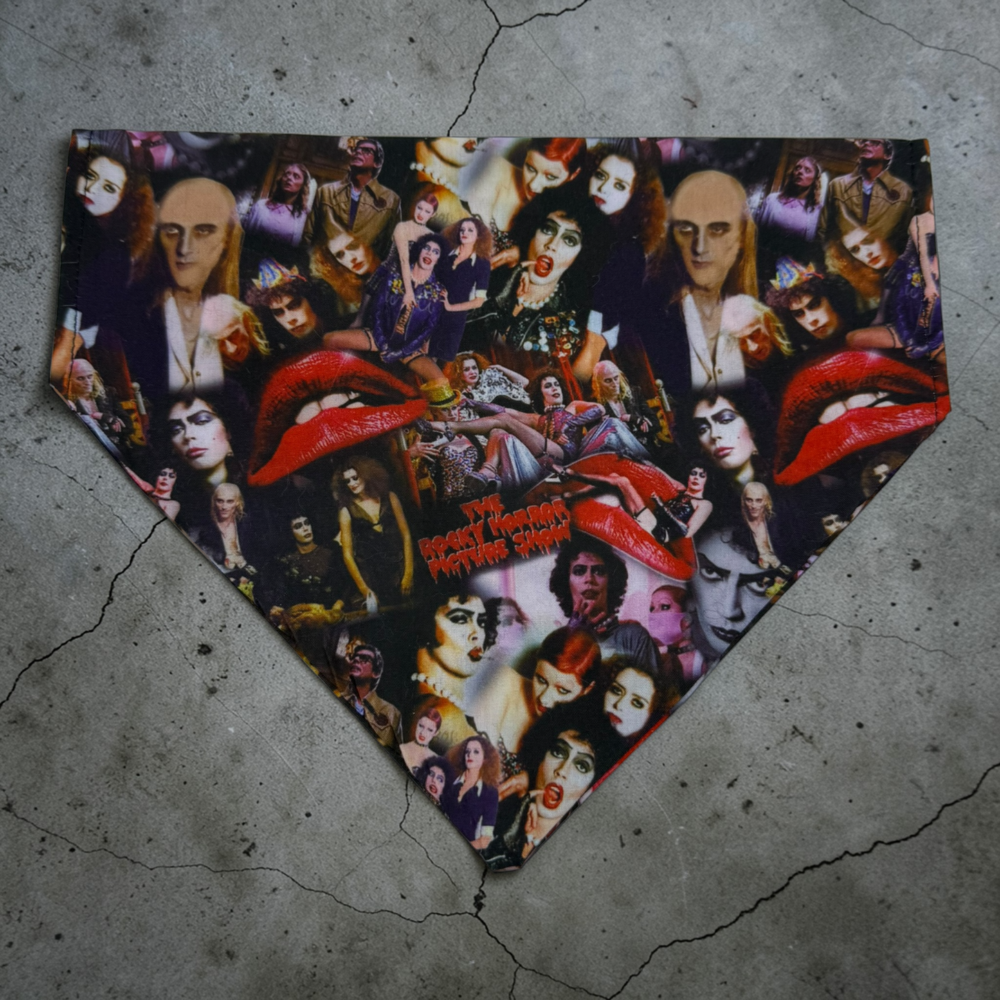 Spooky Slip on Dog Bandannas