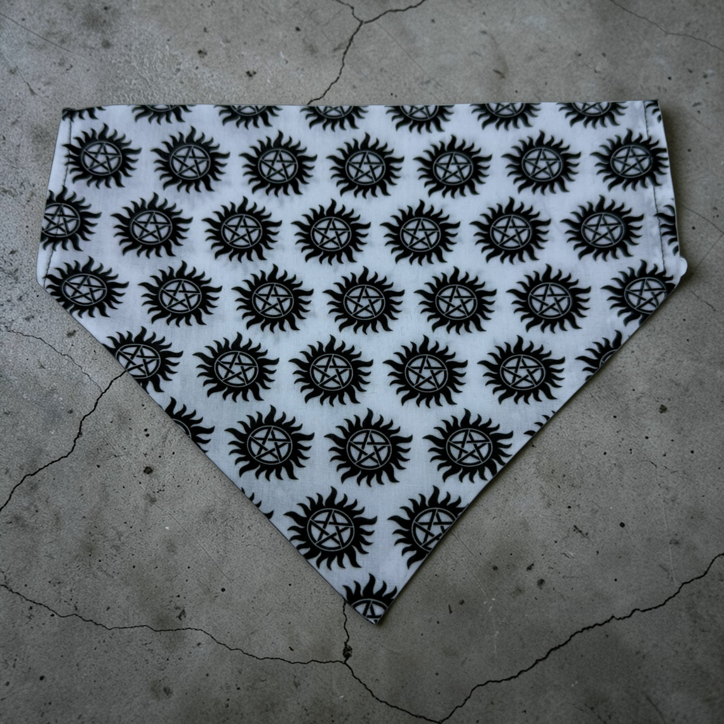 Spooky Slip on Dog Bandannas