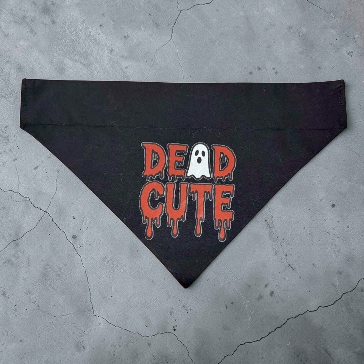 Spooky Slip on Dog Bandannas