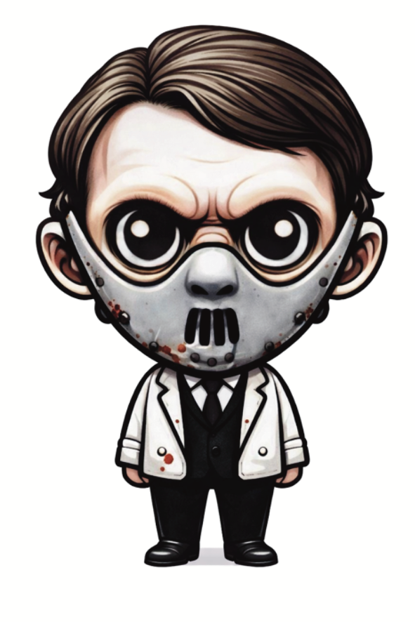 Cartoon Horror movie Fridge Magnets