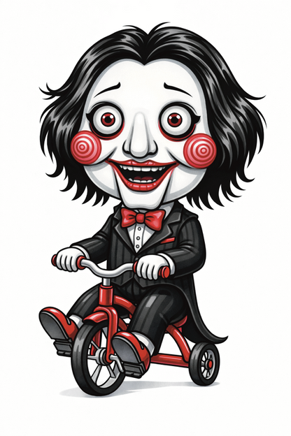 Cartoon Horror movie Fridge Magnets