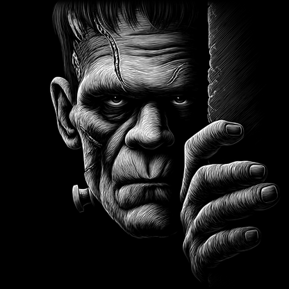 Horror Movie Slate Coasters – Cute Mugshots & Classic Horror Villains