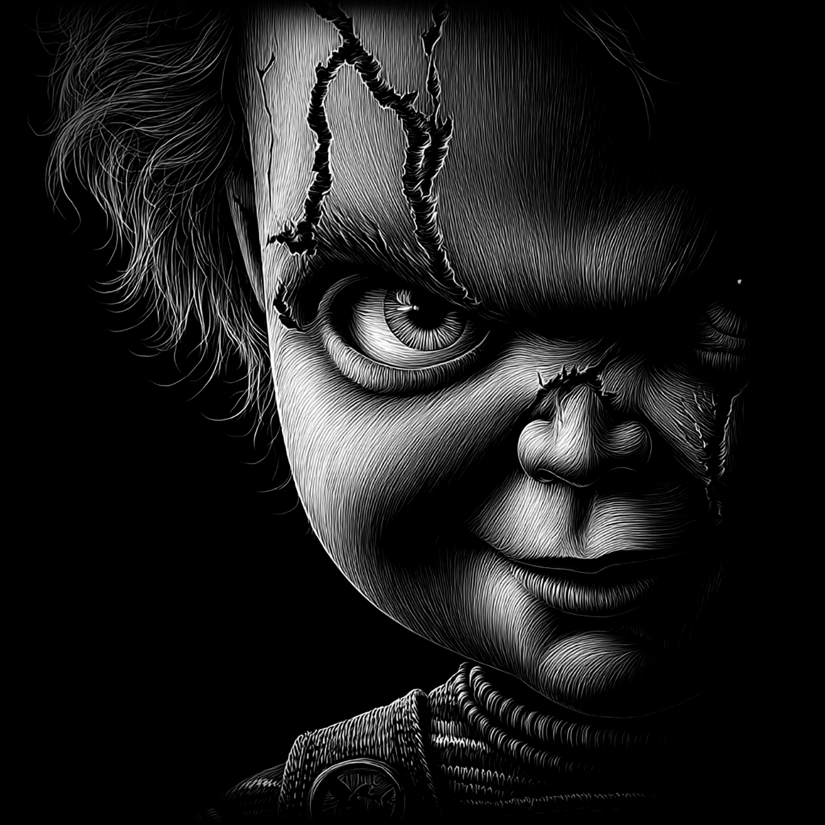Horror Movie Slate Coasters – Cute Mugshots & Classic Horror Villains